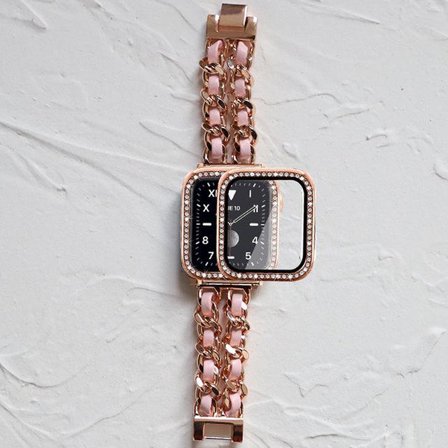 Steel Apple Watch Band+Case - arleathercraft