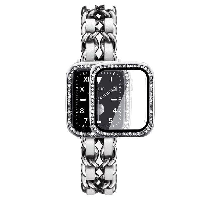 Steel Apple Watch Band+Case - arleathercraft