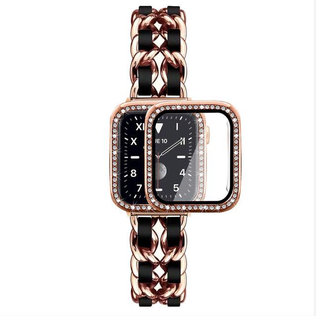 Steel Apple Watch Band+Case - arleathercraft