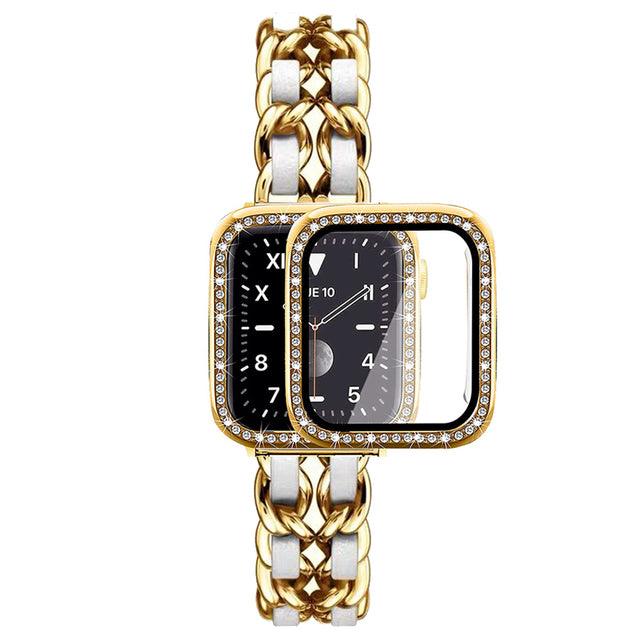 Steel Apple Watch Band+Case - arleathercraft