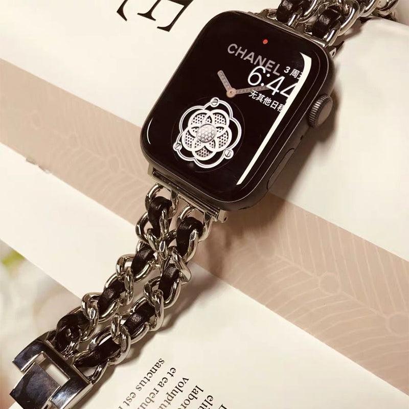 Steel Apple Watch Band+Case - arleathercraft