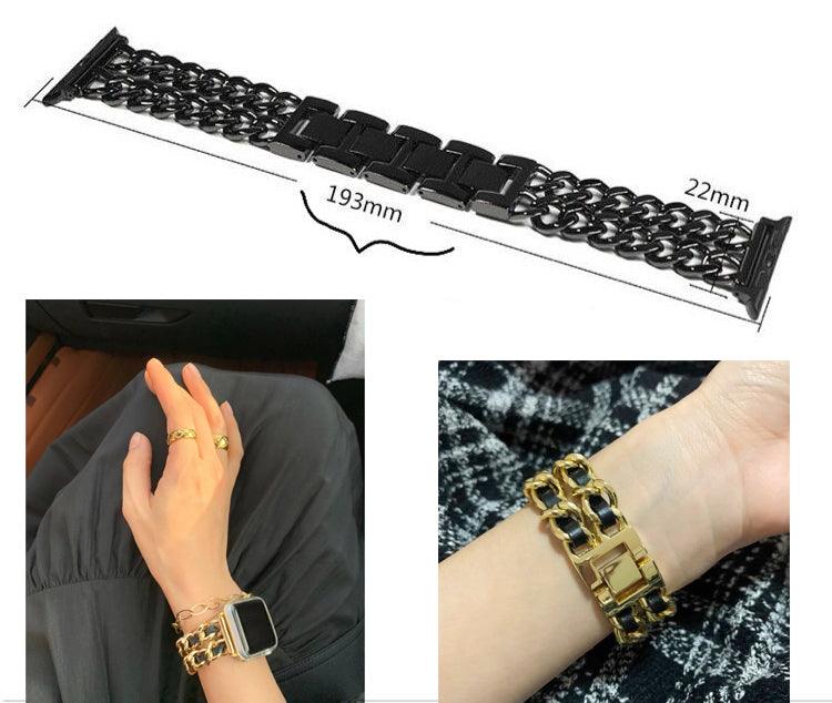 Steel Apple Watch Band+Case - arleathercraft