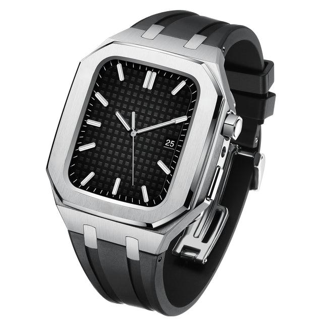 Stainless Steel Apple Watch Band+Case - arleathercraft