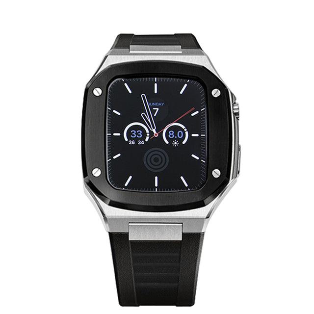 Stainless Steel Apple Watch Band+Case - arleathercraft