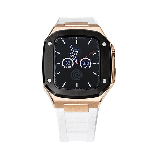 Stainless Steel Apple Watch Band+Case - arleathercraft