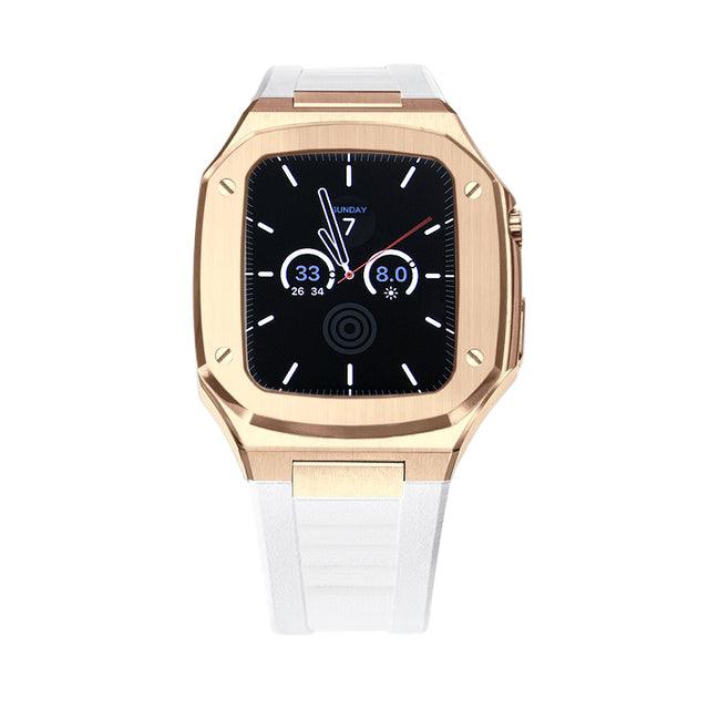 Stainless Steel Apple Watch Band+Case - arleathercraft