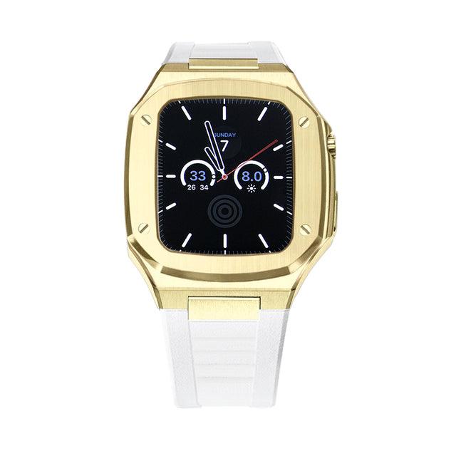 Stainless Steel Apple Watch Band+Case - arleathercraft