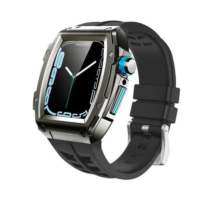 Rubber Apple Watch Band+Case - arleathercraft