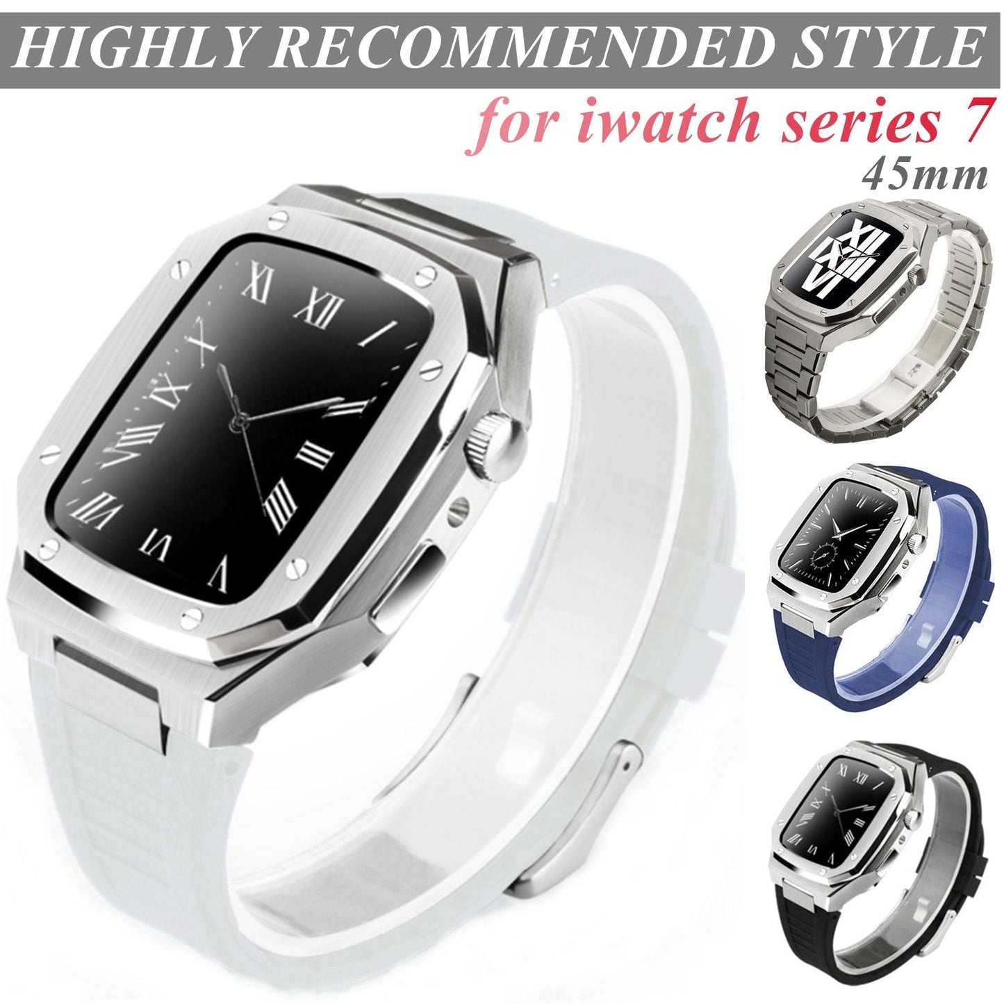 Stainless Steel Apple Watch Band - arleathercraft