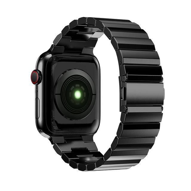 Stainless Steel Apple Watch Strap - arleathercraft