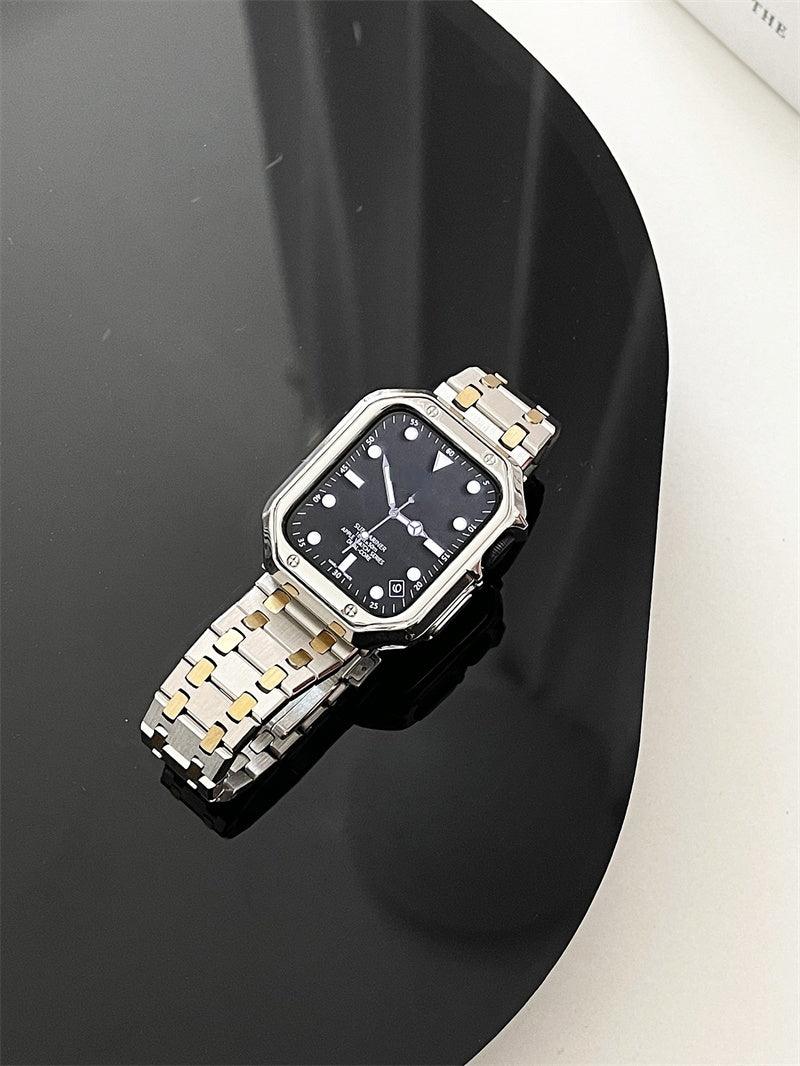 Stainless Steel Apple Watch Band - arleathercraft