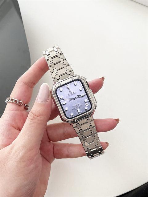 Stainless Steel Apple Watch Band - arleathercraft