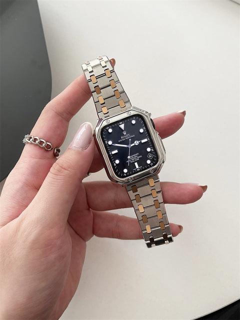 Stainless Steel Apple Watch Band - arleathercraft