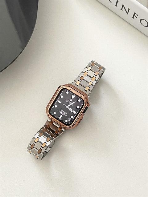 Stainless Steel Apple Watch Band - arleathercraft