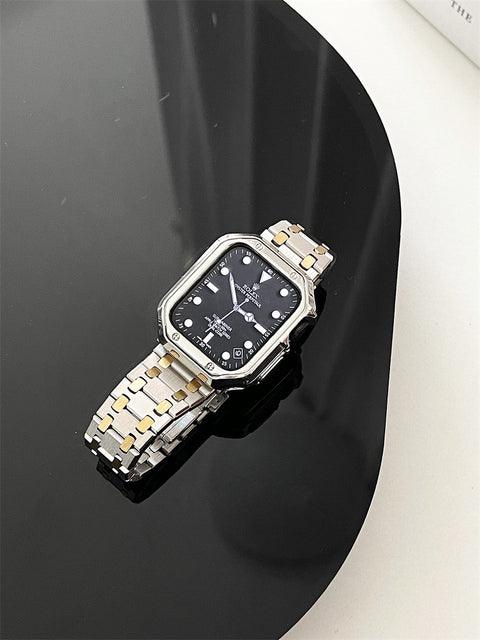 Stainless Steel Apple Watch Band - arleathercraft