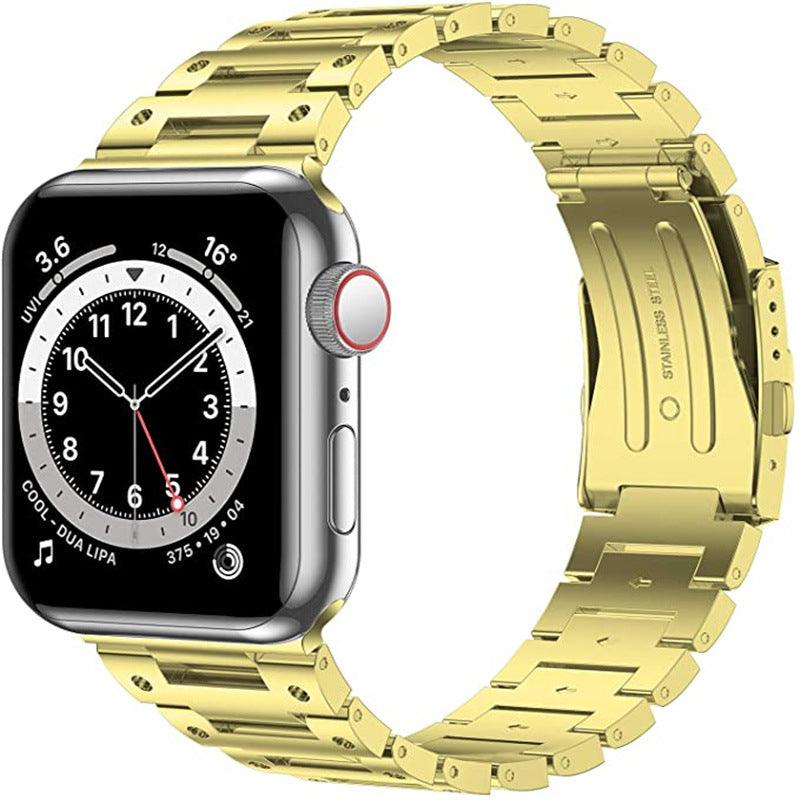 Stainless Steel Apple Watch Band - arleathercraft