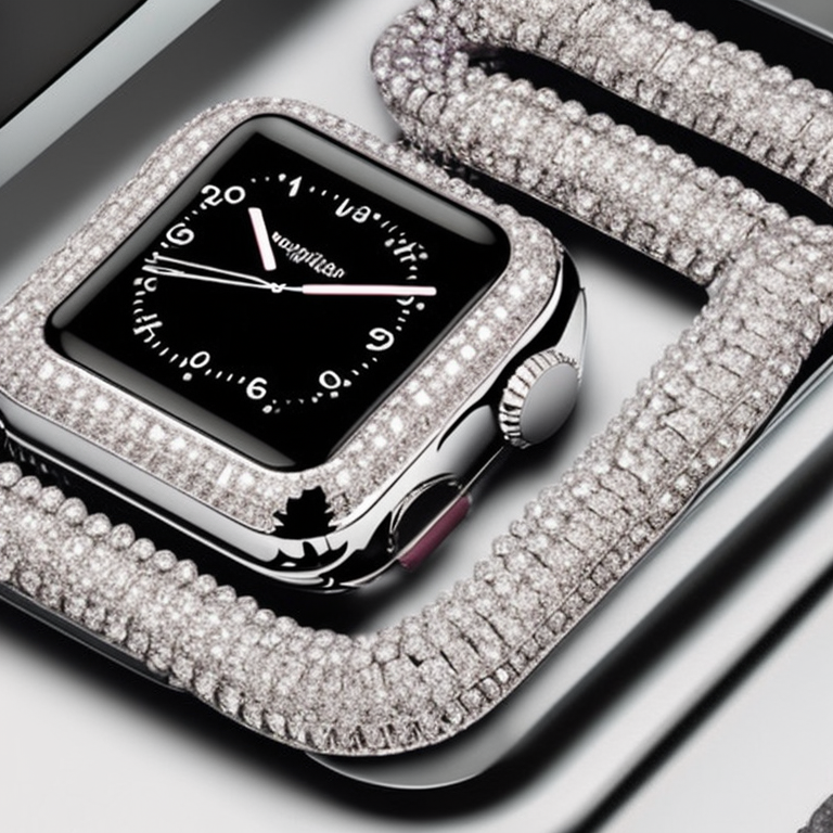 The Rise of Luxury: Exploring the World of Diamond-Encrusted Apple Watch Cases