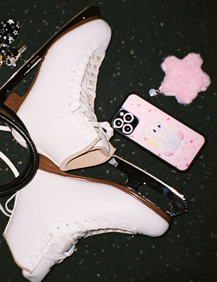 Pink Fluffy Star Charm Accessory