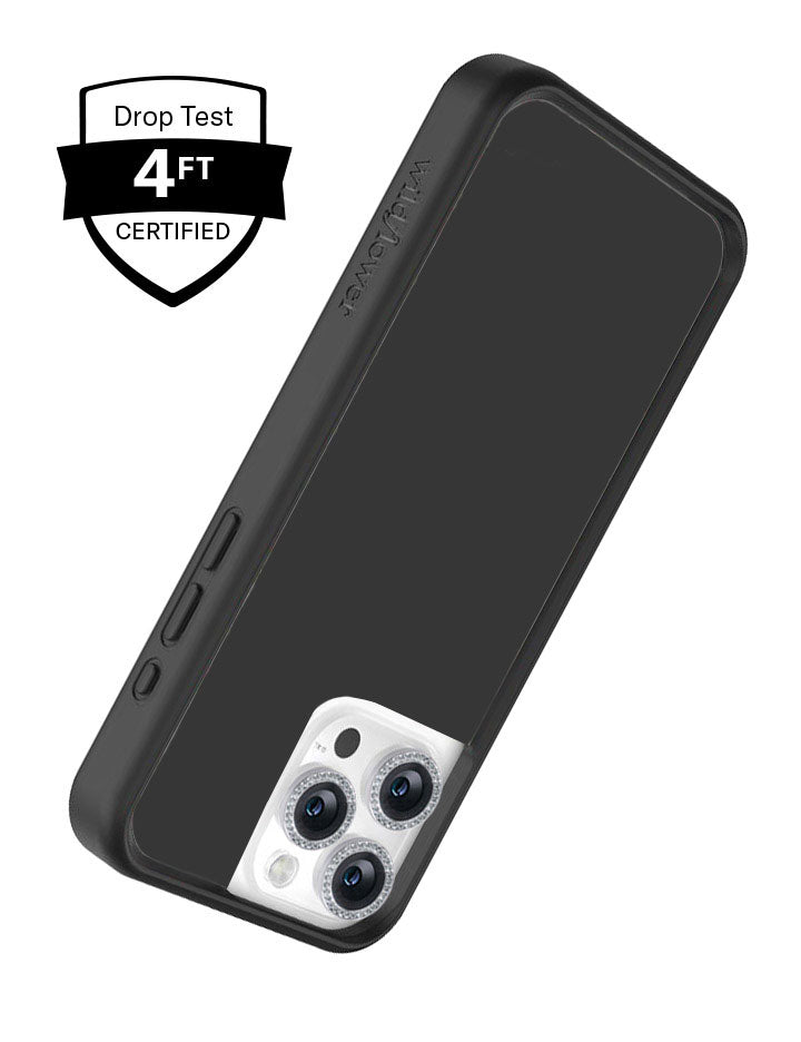 Checkers | Black iPhone Case