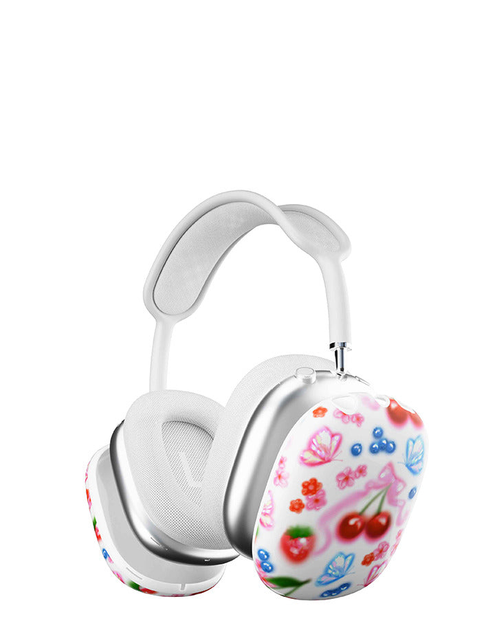 Sweet Cherries Airpod Max Case - Arleathercraft Default Title