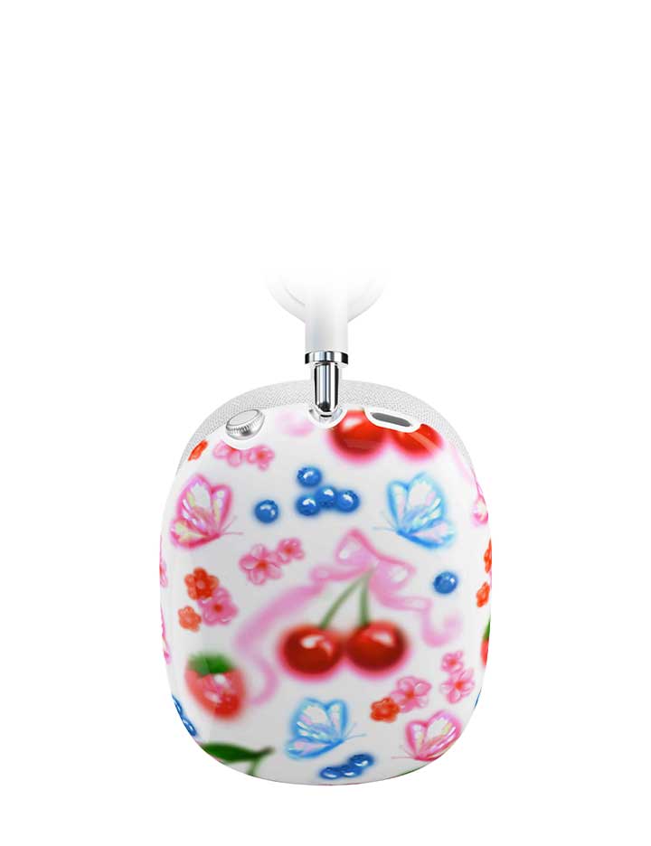 Sweet Cherries Airpod Max Case - Arleathercraft Default Title