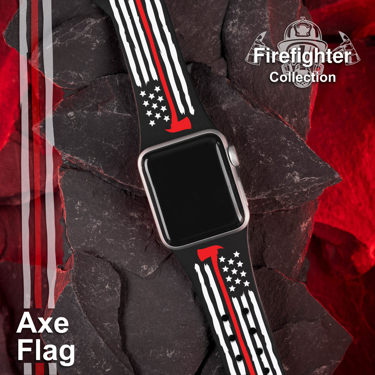 FireFighter First Responder HD Apple Watch Band