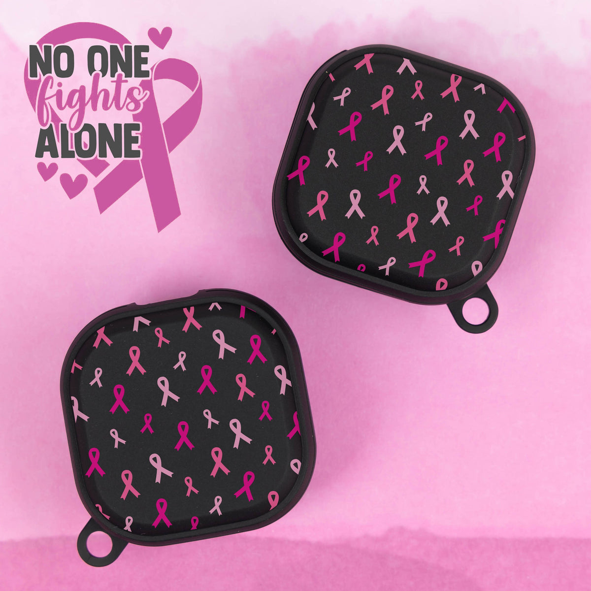 Breast Cancer Awareness HDX Samsung Galaxy Buds Pro & Buds Live Case Cover