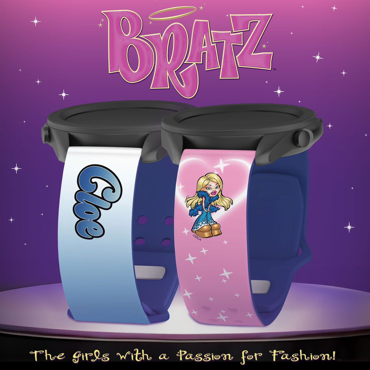 Bratz® Passion For Fashion HD  Watchband for Samsung, Garmin, Fossil, and More