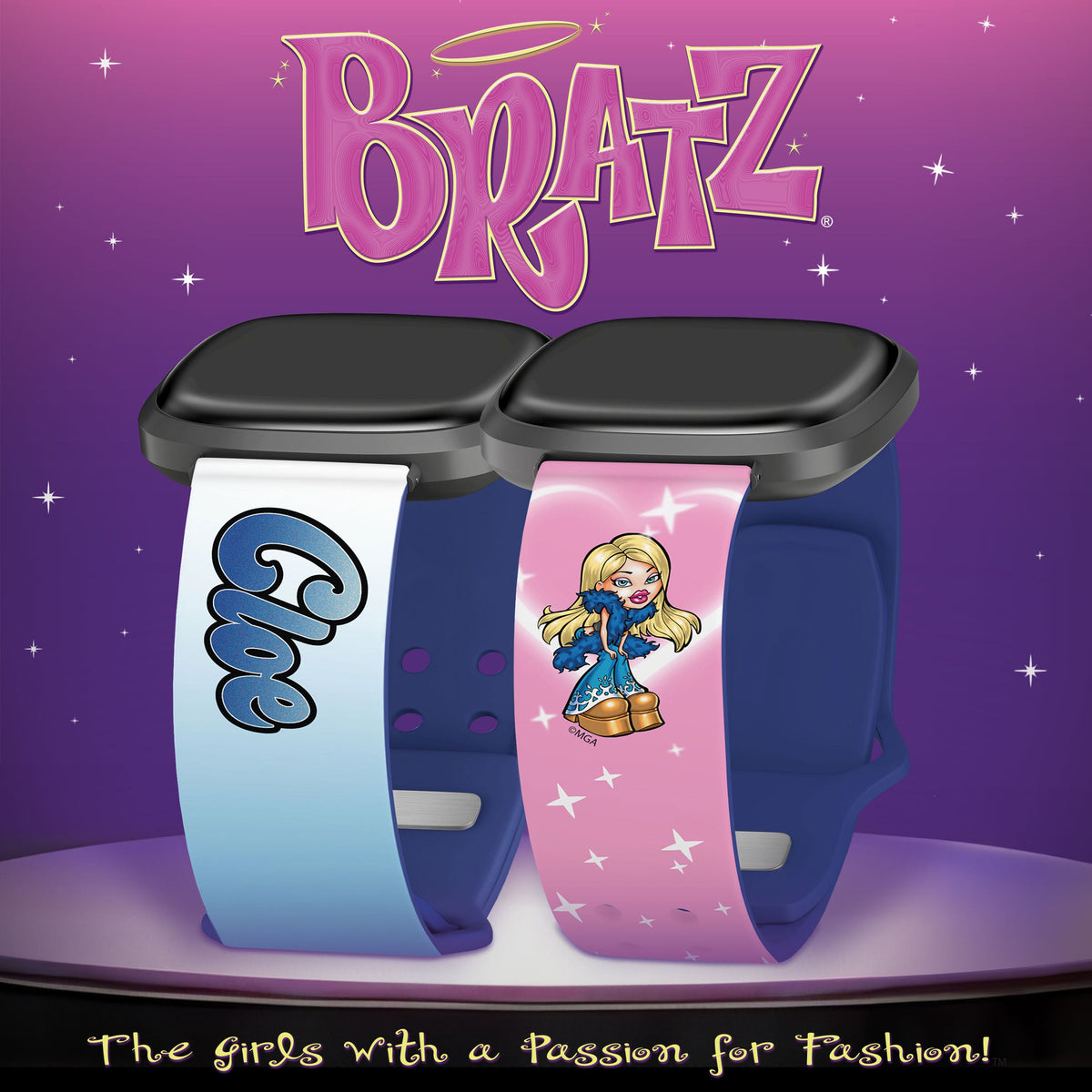 Bratz® Passion For Fashion HD Fitbit Versa 3 & Sense 1 Watch Band