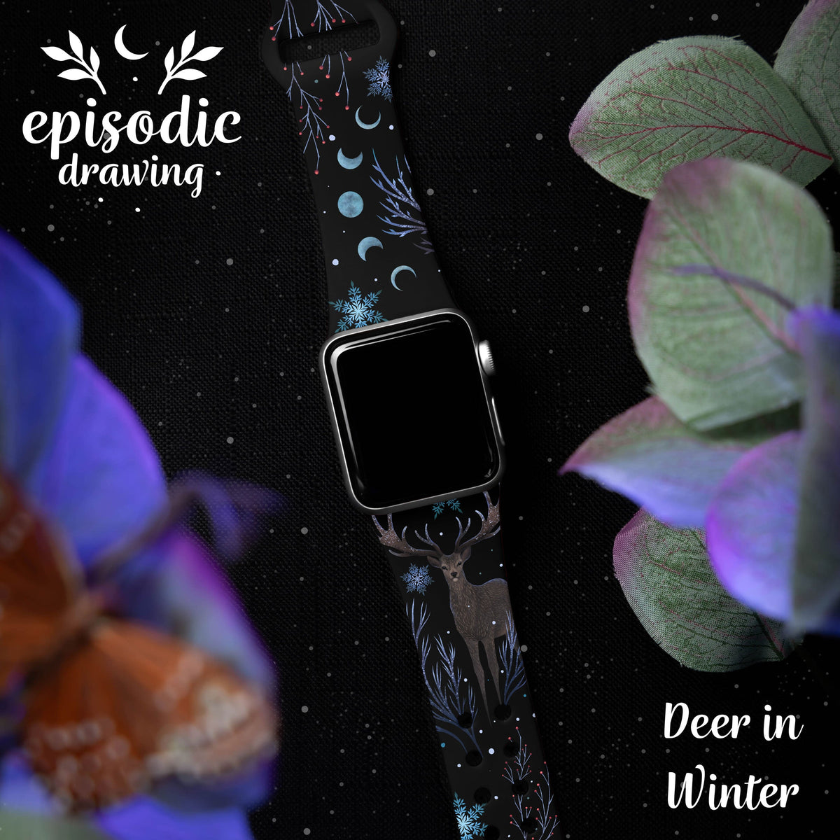 Episodic Drawing Enchanted Collection HD Apple Watch Band