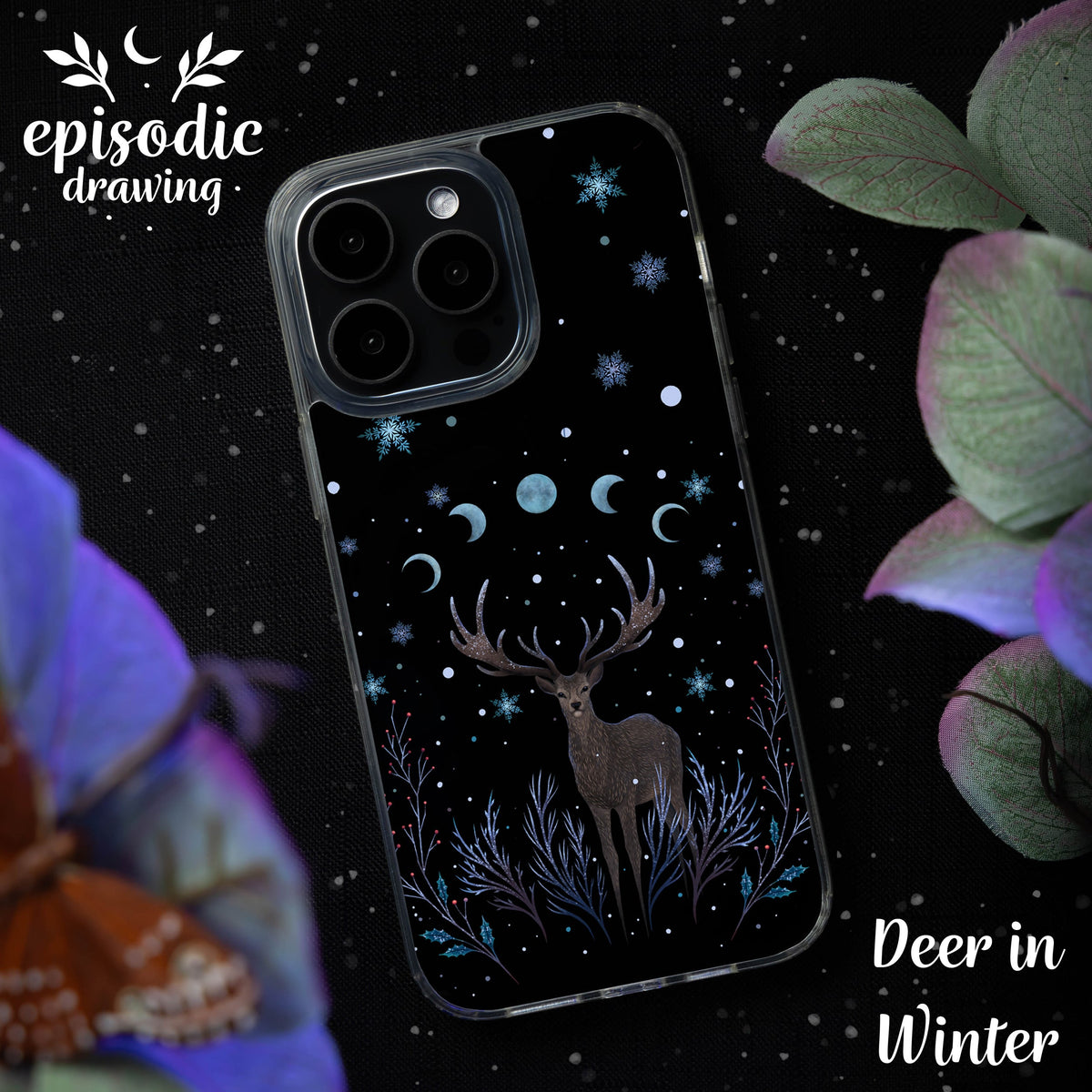 Episodic Drawing Enchanted Collection HD Apple iPhone 15 Series Mag-Safe Phone Case