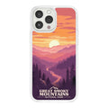 National Parks Great Smoky Mountains HD Apple iPhone 12 Series Mag-Safe Phone Case - Arleathercraft Great Smoky Mountains / iPhone 12 Pro max