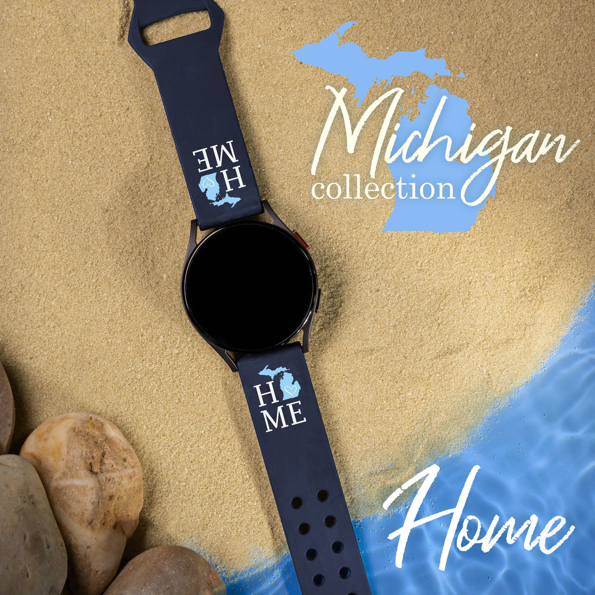 Michigan HD  Watchband for Samsung, Garmin, Fossil, and More
