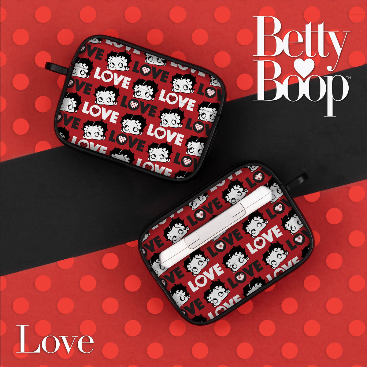 Betty Boop Classic HDX Apple AirPods Pro 1 & 2 Case Cover
