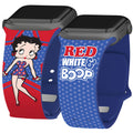 Betty Boop Red White & Boop HD Apple Watch Band