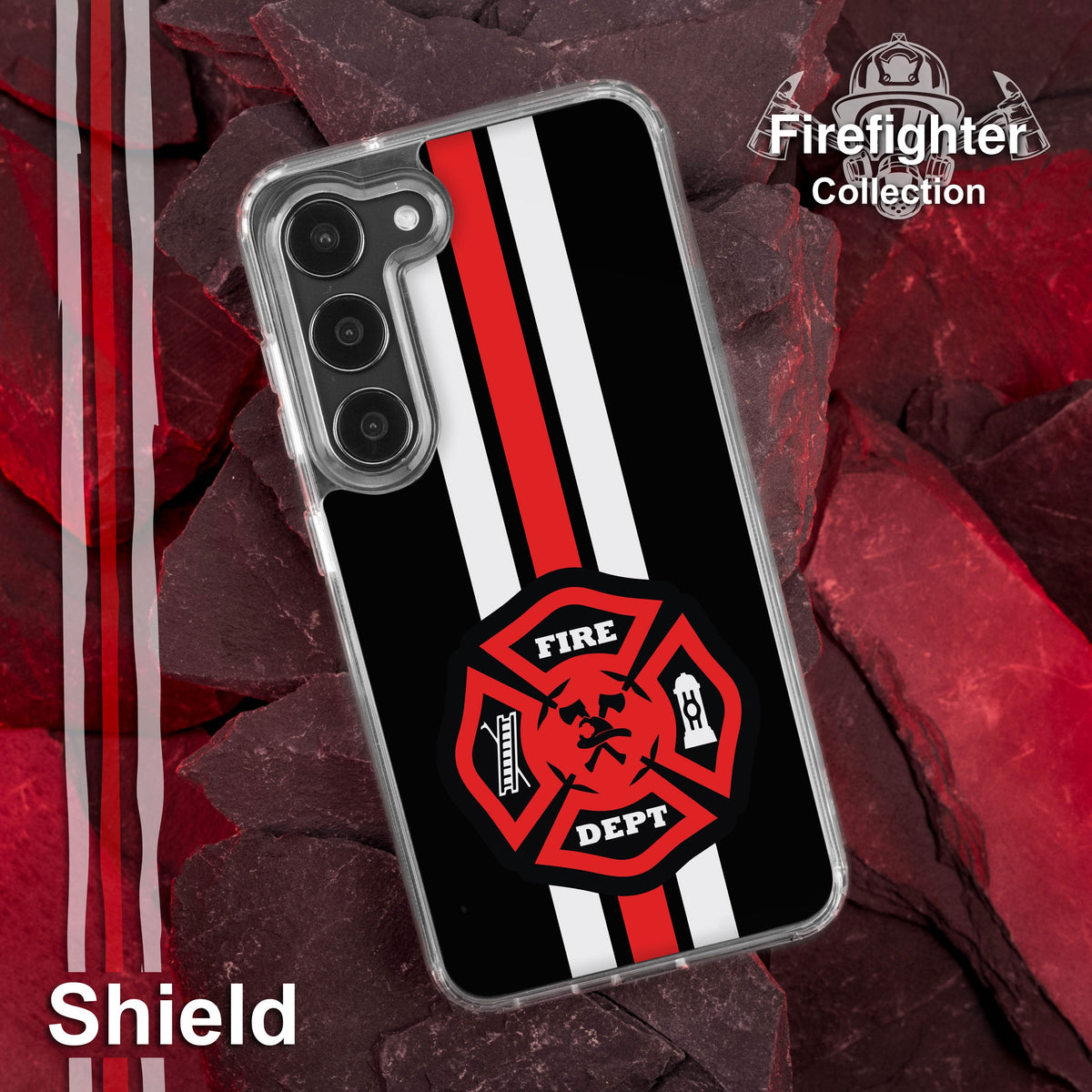 Firefighter HD Samsung Galaxy S22 Phone Case