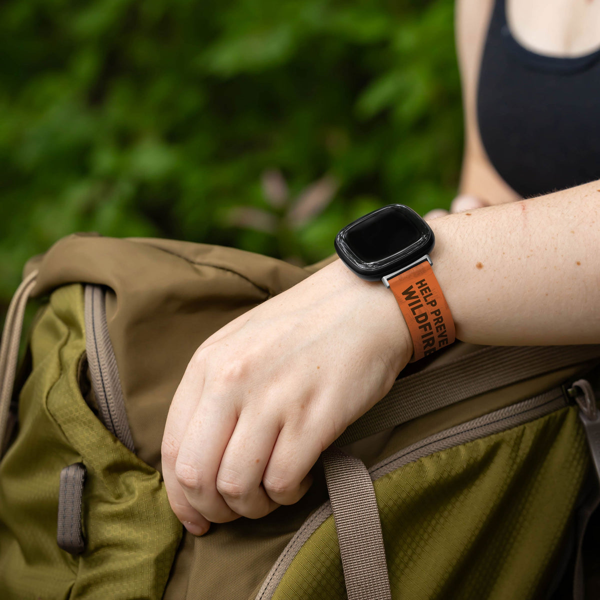 Smokey Bear Classic HD Fitbit Versa 3 & Sense Watch Band