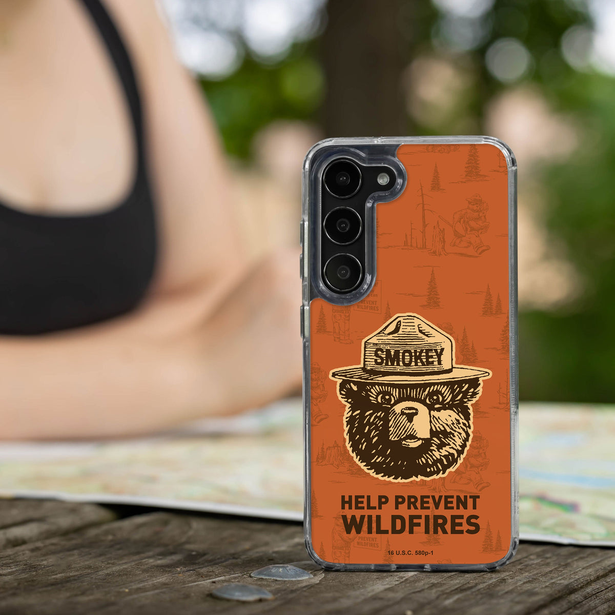 Smokey Bear Classic HD Samsung Galaxy S21 Phone Case