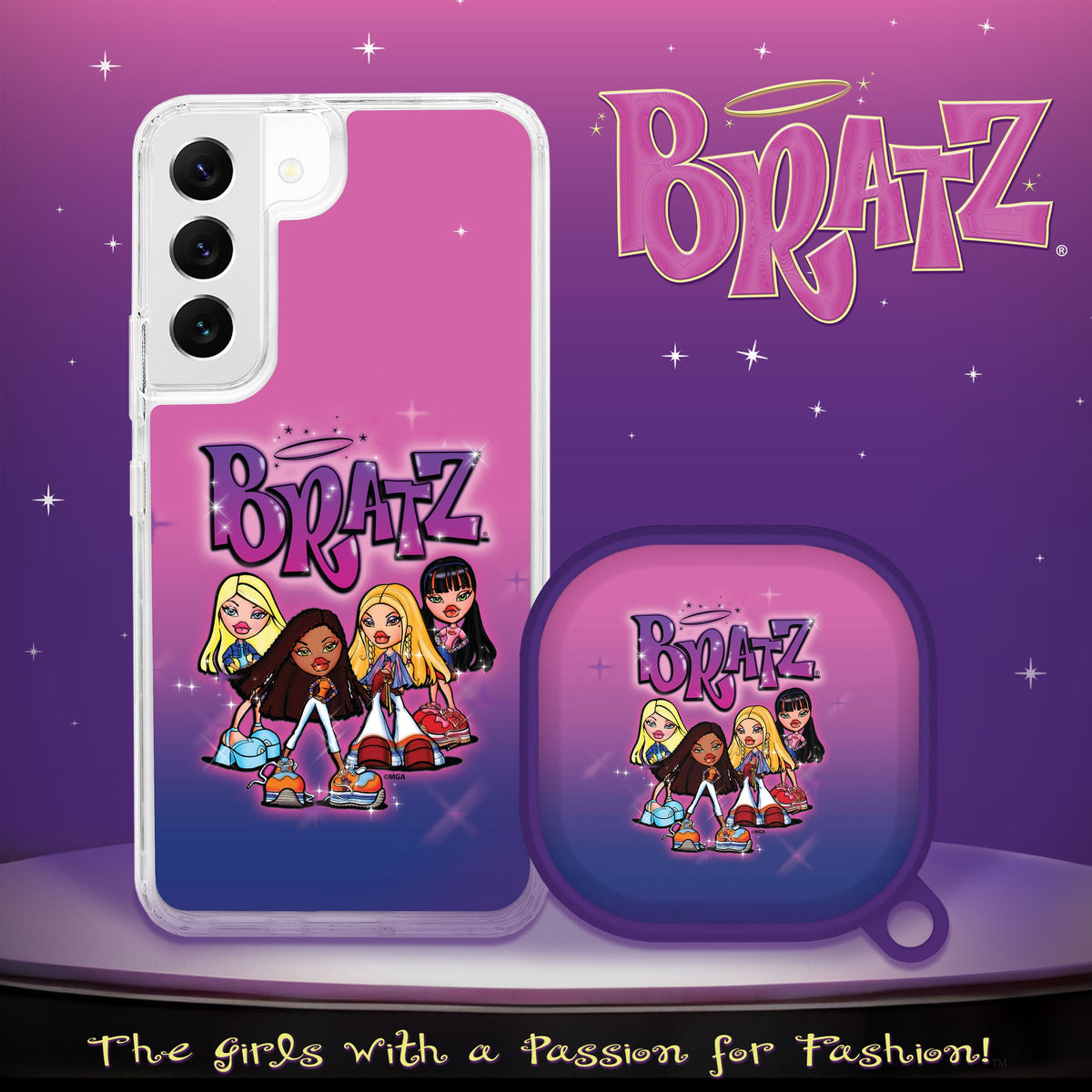 Bratz® Classic HD Samsung Galaxy S22 Series and Buds Pro Combo Package