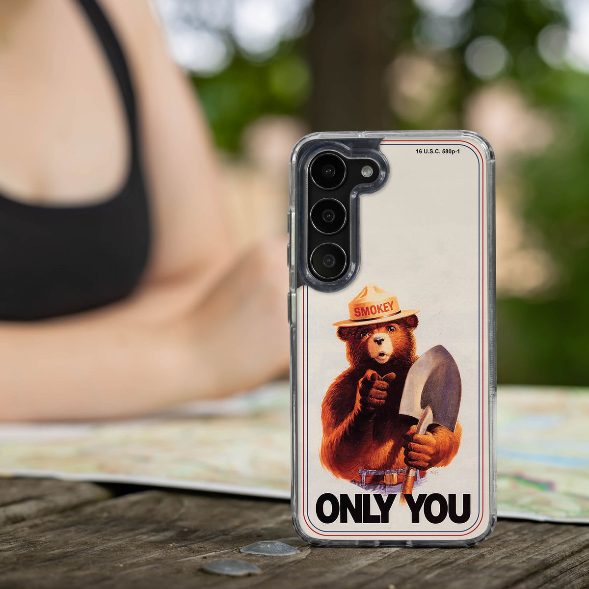 Smokey Bear Classic HD Samsung Galaxy S21 Phone Case