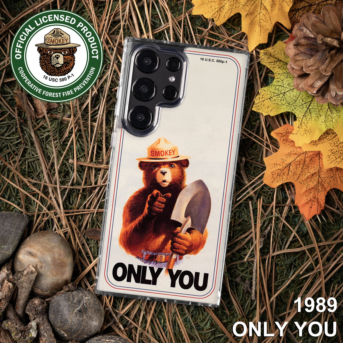 Smokey Bear Classic HD Samsung Galaxy S21 Phone Case