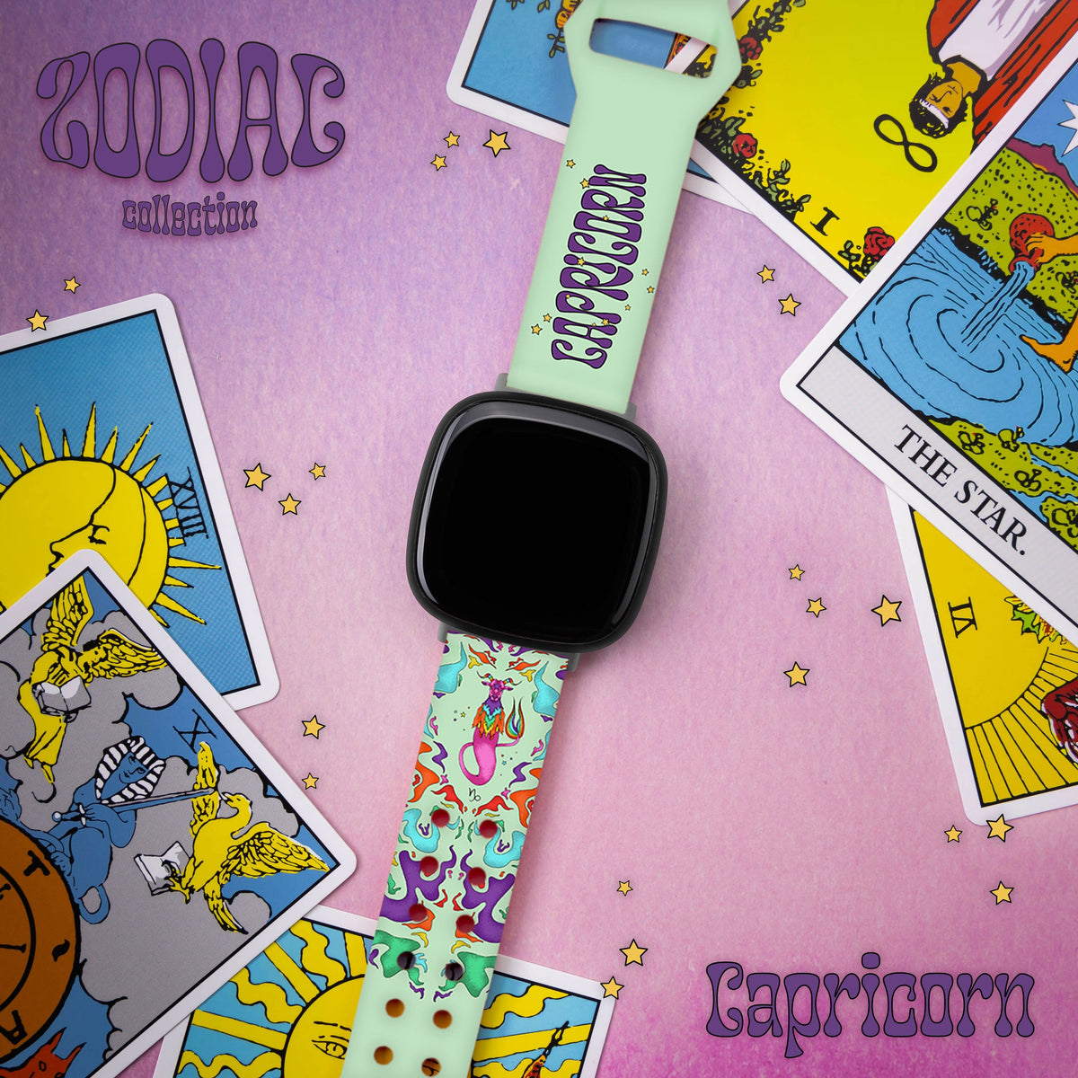 Zodiac Collection HD Fitbit Versa 3 & Sense 1 Watch Band