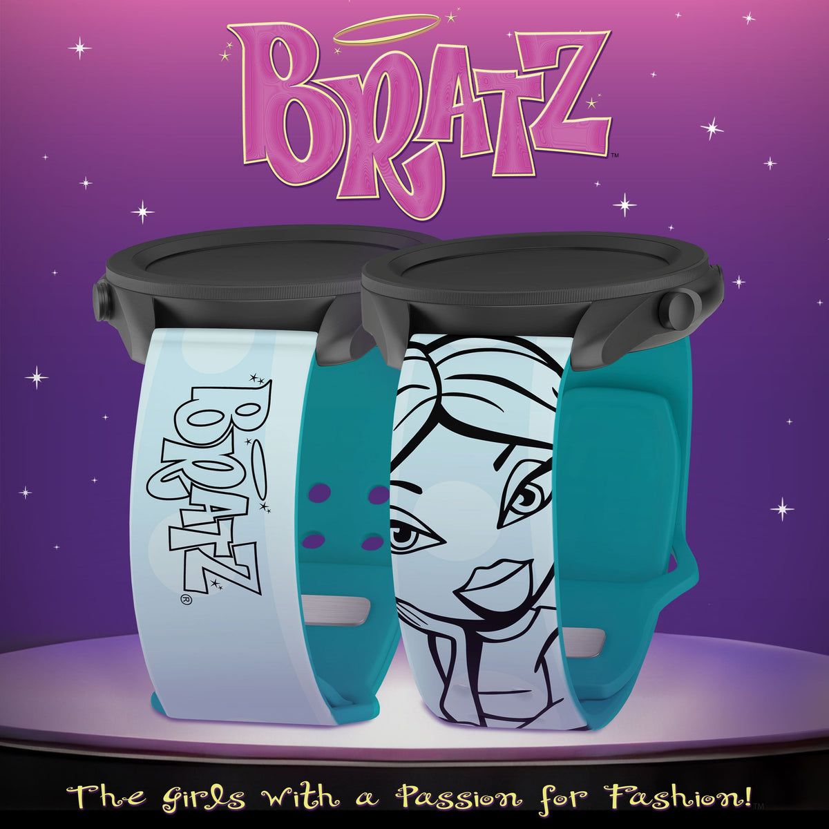 Bratz® Passion For Fashion HD  Watchband for Samsung, Garmin, Fossil, and More