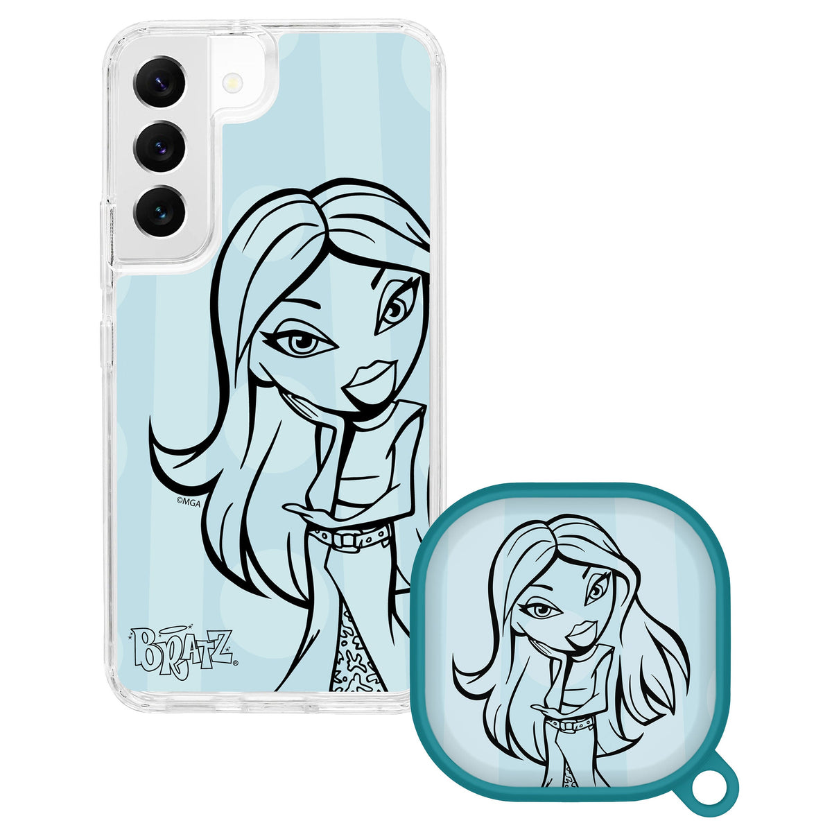 Bratz® Passion For Fashion HD Samsung Galaxy S22 Series and Buds Pro Combo Package