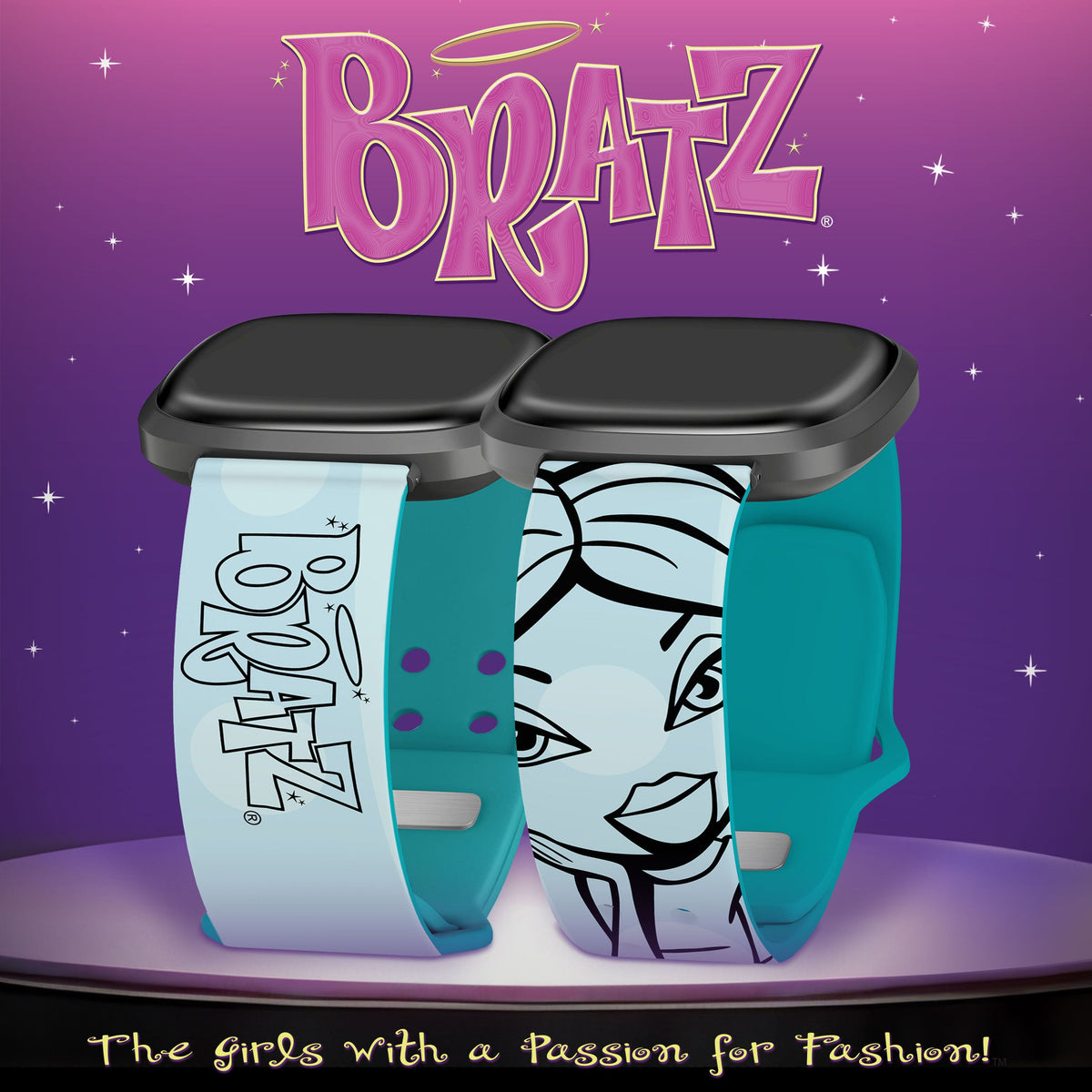 Bratz® Passion For Fashion HD Fitbit Versa 3 & Sense 1 Watch Band