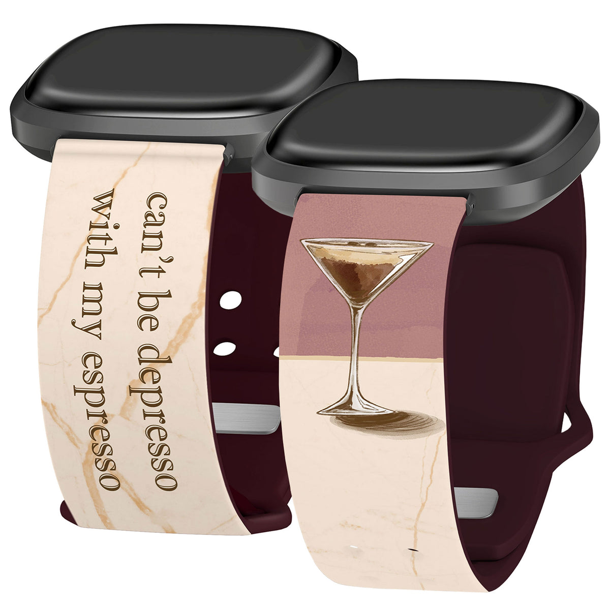 Wine, Beer, & Booze HD Fitbit Versa 3 & Sense 1 Watch Band