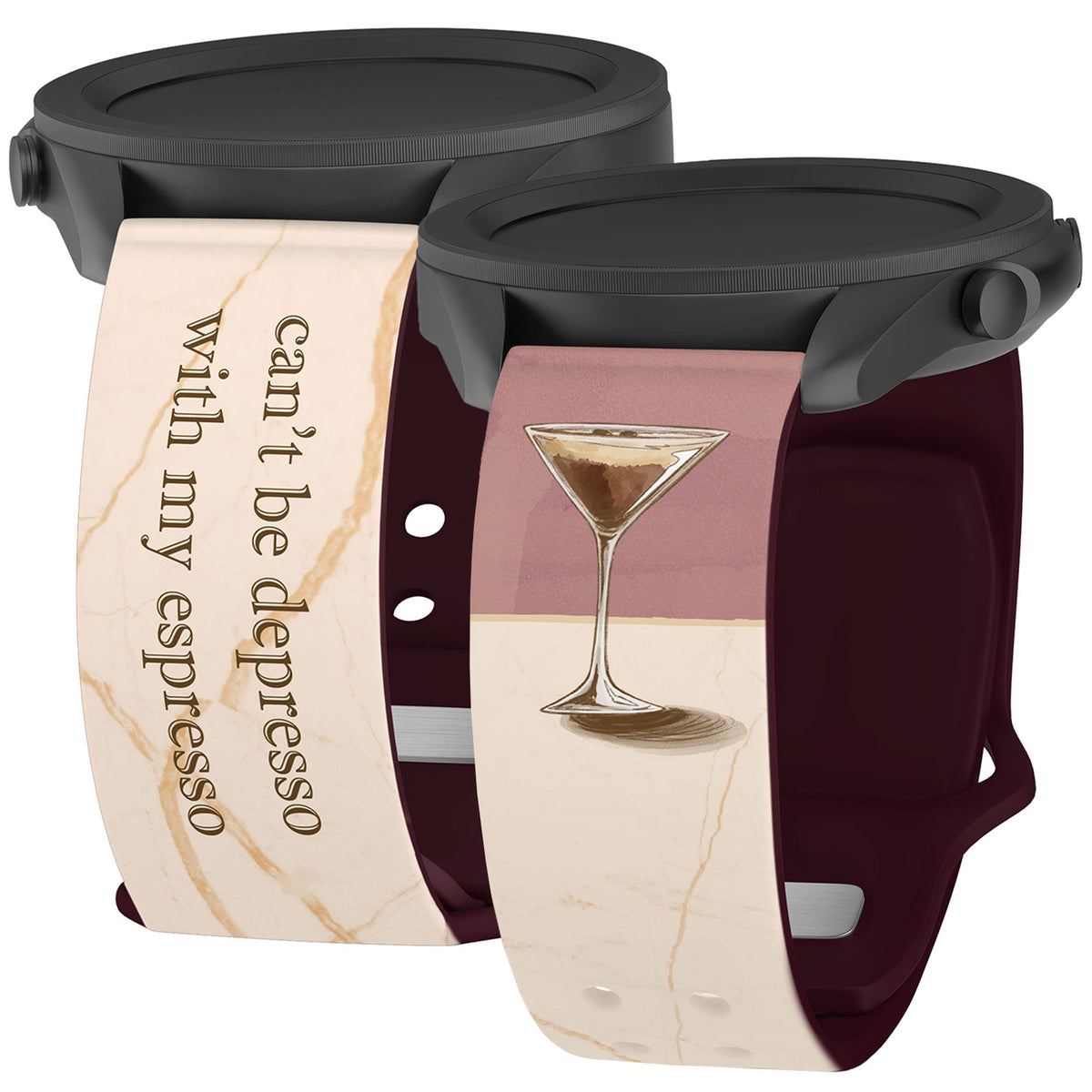 Wine, Beer, & Booze HD  Watchband for Samsung, Garmin, Fossil, and More