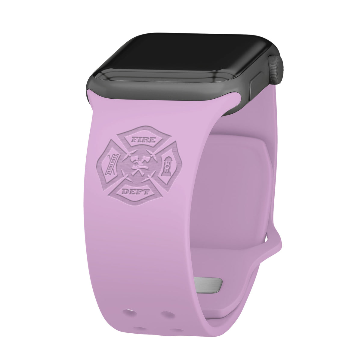 Firefighter First Responder Engraved  Apple Watch Band