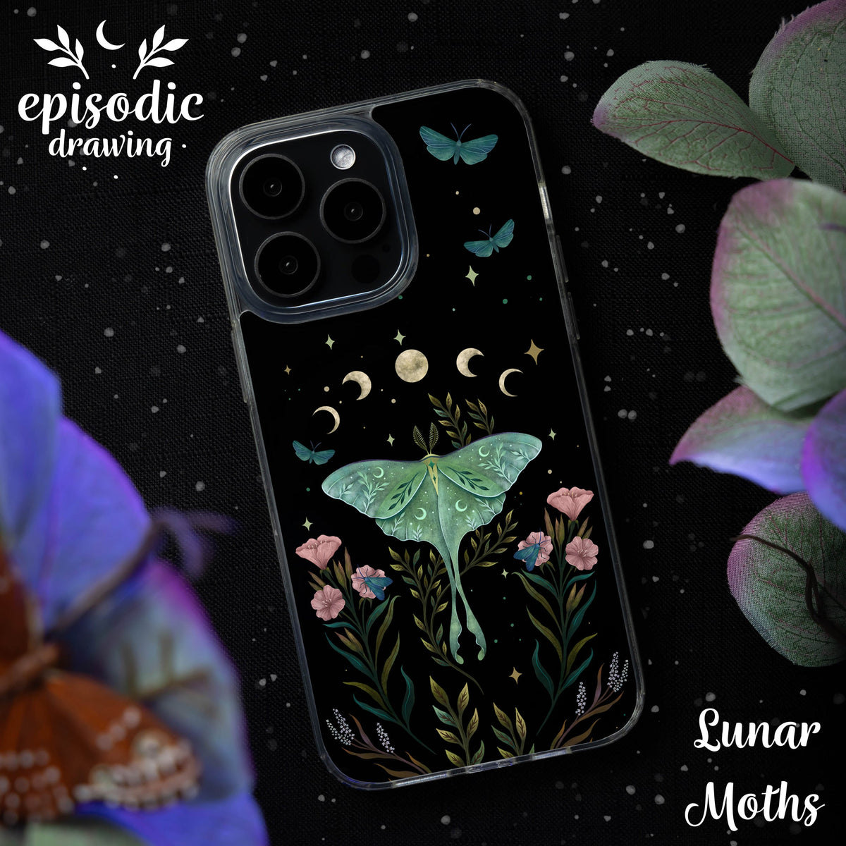 Episodic Drawing Enchanted Collection HD Apple iPhone 15 Series Mag-Safe Phone Case