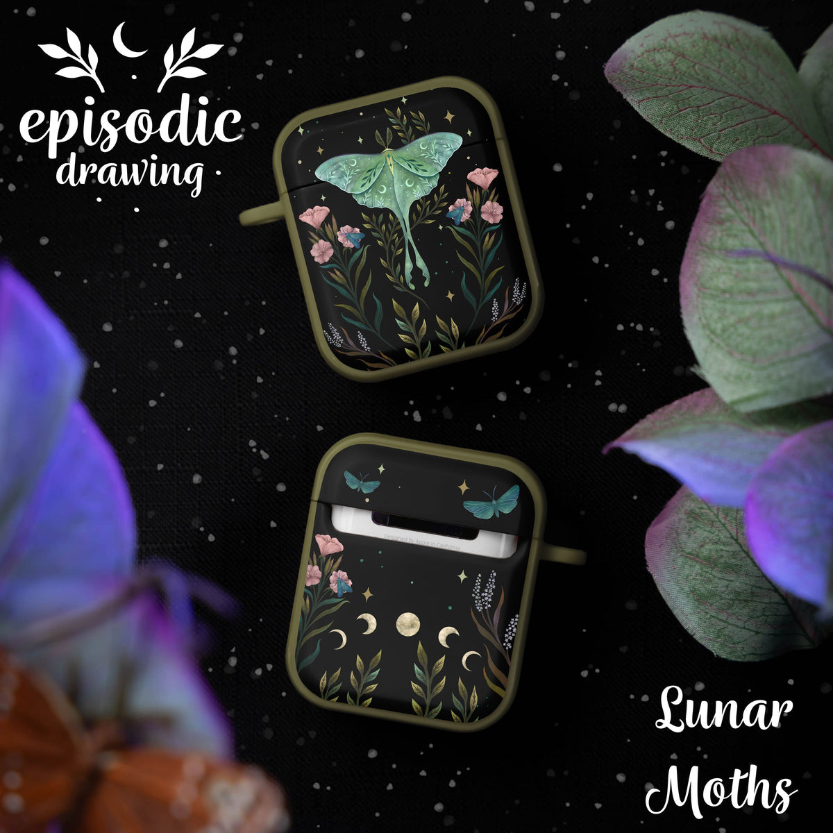 Episodic Drawing Enchanted Collection HDX Apple AirPods Gen 1 & 2 Case Cover